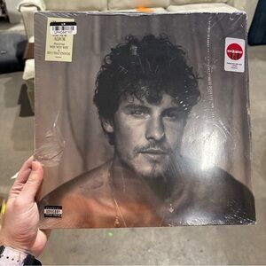 Shawn Mendes Self Titled Album LP Translucent Ruby Vinyl Target Exclusive